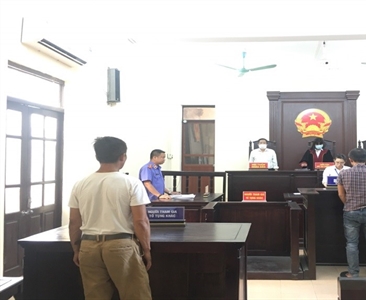 Viện kiểm sát - Tòa án nhân dân huyện Mỹ Đức phối hợp tổ chức phiên tòa hình...